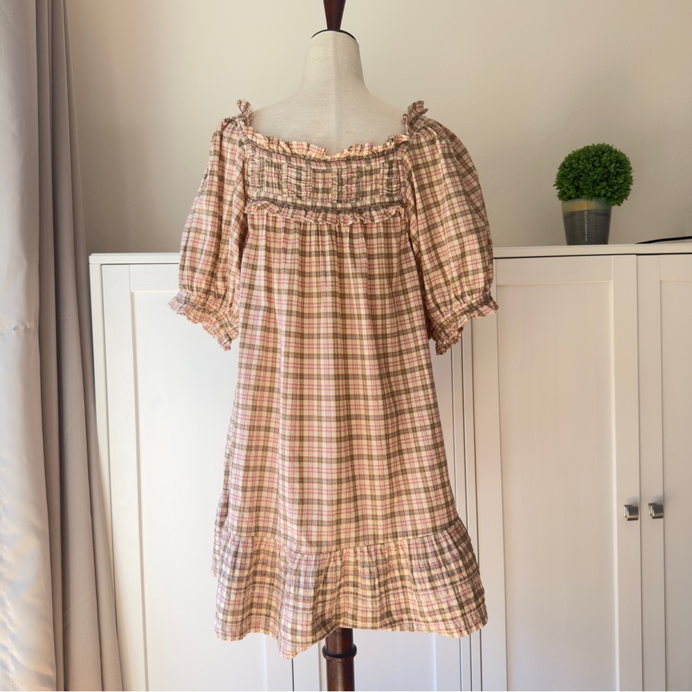 Doen Dôen Cadiz dress in Austen plaid Small - Picture 6 of 12